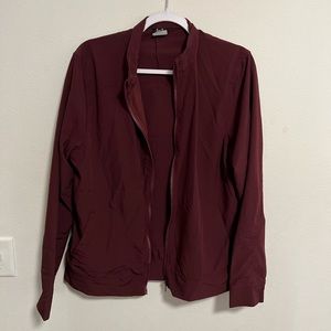 Red bomber Jacket